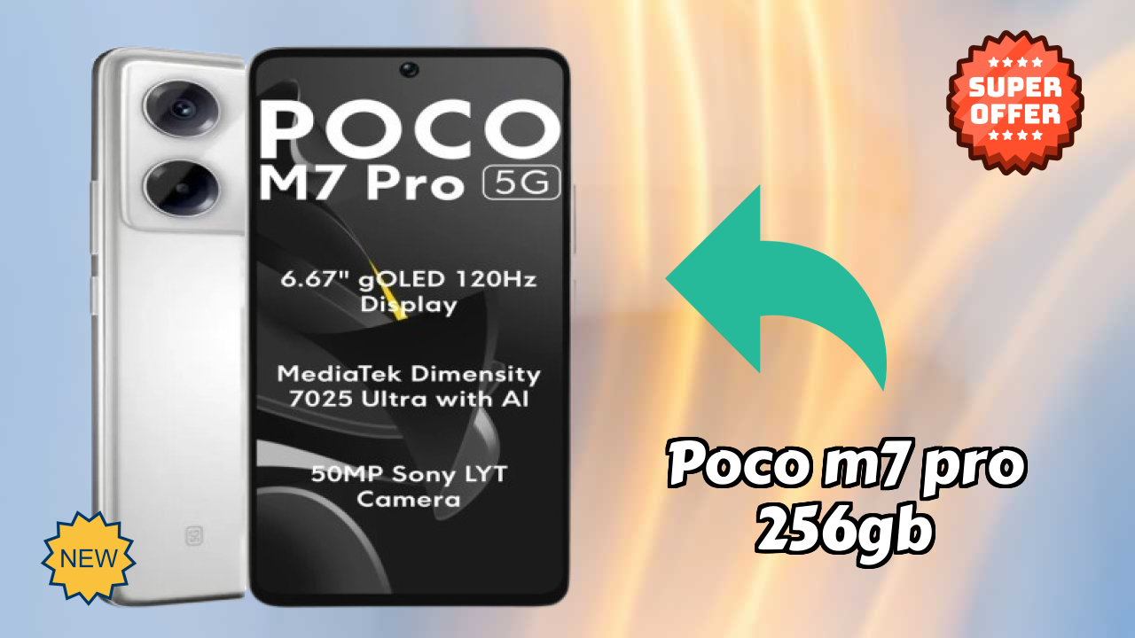 POCO M7 Pro 256GB at ₹14,499 - Complete Specifications