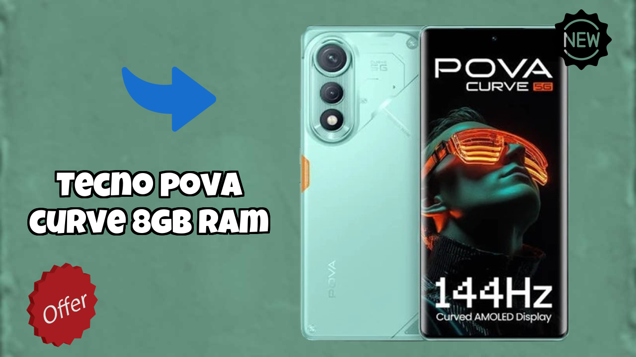 Tecno Pova Curve 8GB RAM Battery Life: 5500 MAh Charging Speed Test